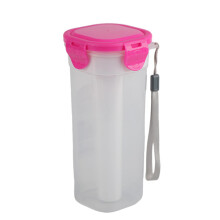 550ml Sport Water Bottle With Leakproof Cap Leakproof-Pink