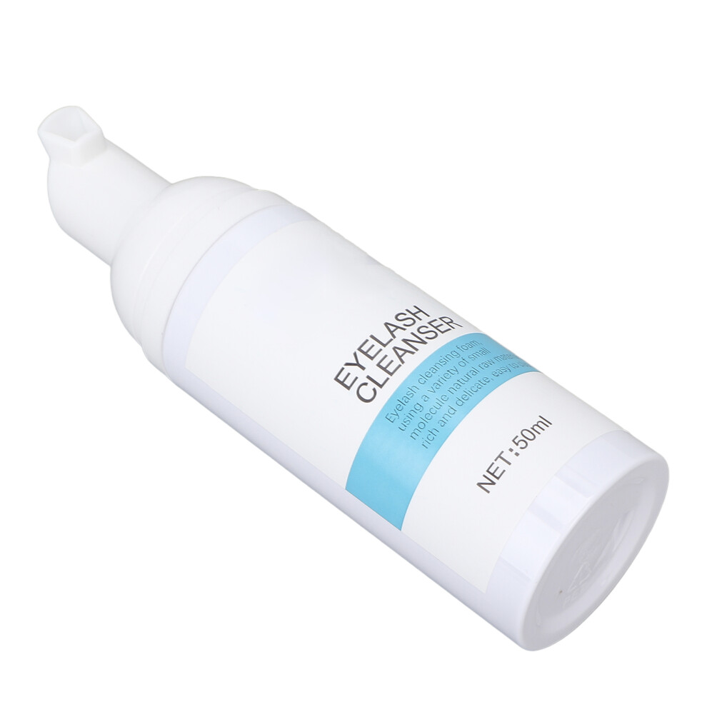Eyelash Foam Cleanser 50ml Micro Foam Makeup Oil Remover for Women