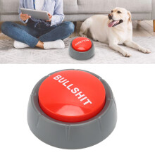 Bouton sonore de dressage pour animaux en ABS, sirène pour étude, bureau, maison