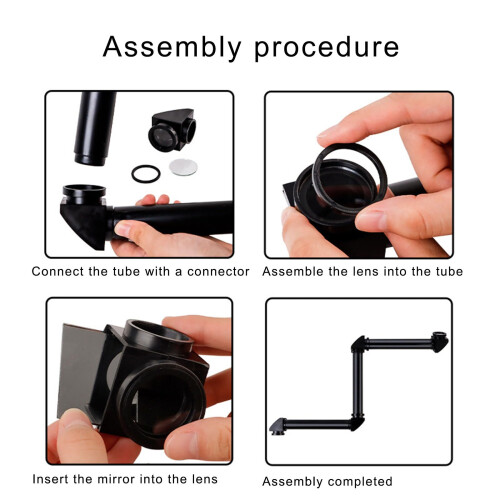 Rotating Periscope with Detachable Viewing Head for Physics Experiments and Classroom Learning 2