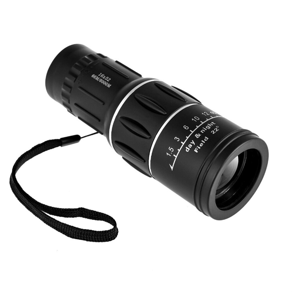 16X52 Power Monocular Telescope For Adults With Dual Focus And Wide View For Bird Watching 9455672173766