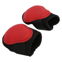 Pferd Hinterbein-Verbandstiefel Rot M für Spring- und Lauftraining