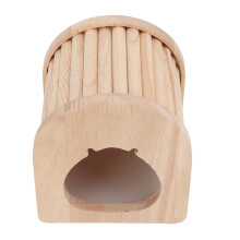 Wooden Hamster Arch House Dome Roof for Mice & Small Pets