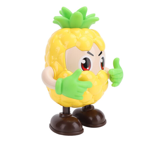 Interactive Dancing Singing Fruit Toy with Lights, Voice Recording Playback for Toddler Learning 1