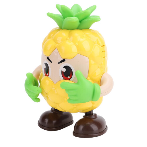 Interactive Dancing Singing Fruit Toy with Lights, Voice Recording Playback for Toddler Learning 2