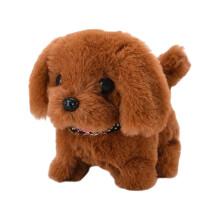 Robot Puppy with Lifelike Walking and Sound Effects, Realistic Plush Dog Toy for Kids Birthday
