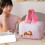 Multi Purpose Cosmetic Organizers Bag With 4-Beige capibara 2