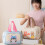 Multi Purpose Cosmetic Organizers Bag With 4-Beige capibara 5