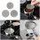 Reusable Stainless Steel Espresso Filter Screen for Coffee-53mm 3