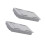 Drillless Adhesive Concealed Drawer Storage Under-Gray small 1