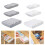 Drillless Adhesive Concealed Drawer Storage Under-Gray small 4