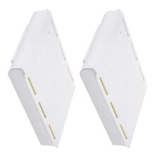 Invisible Under Desk Drawer Unit With Heavy-White Extra large