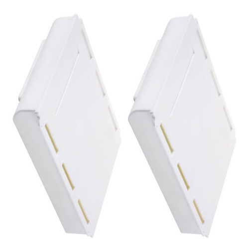 Invisible Under Desk Drawer Unit With Heavy-White Extra large