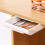 Invisible Under Desk Drawer Unit With Heavy-White Extra large 4