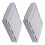 Compact Under Desk Sticky Drawer Organizers-Gray Extra large 1