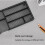Metal Desktop Storage Tray Multifunctional Drawer-2 pack 6