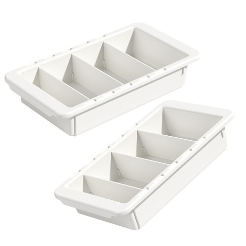 Expandable ABS Drawer Organizers Adjustable Compartment Storage