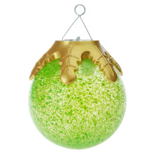 Décorations de table de noël à LED, minuterie automatique,-Vert
