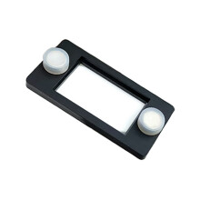 Universal Magnetic Terrariums Thermometers Holder Secure-Black