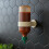Expandable Plastic Spices Rack Wall Mounted Organizers For-2pcs 4