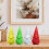 Lebendiges Weihnachtsmann-Elfen-Miniaturmodell,-Rot 3