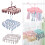 Multiple Clip Foldable Garment Rack Sturdy-Morandi blue 4