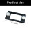 Easyly Install Magnetic Reptiles Tanks Thermometers-Black 3