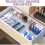 Multifunctional Drawer Organizers Removable Sections Expandable 5