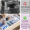 Multifunctional Drawer Organizers Removable Sections Expandable 7