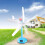 Wind Turbine Model DIY Wind Power Generator Kit for Classroom Science Experiment Pack of 2 1