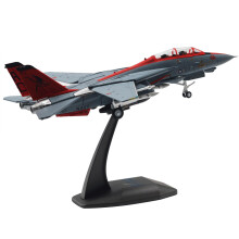 1:100 Scale VF101 Grim Reapers F14 Tomcat Die Cast Fighter Jet Model, US Navy Collectible Replica
