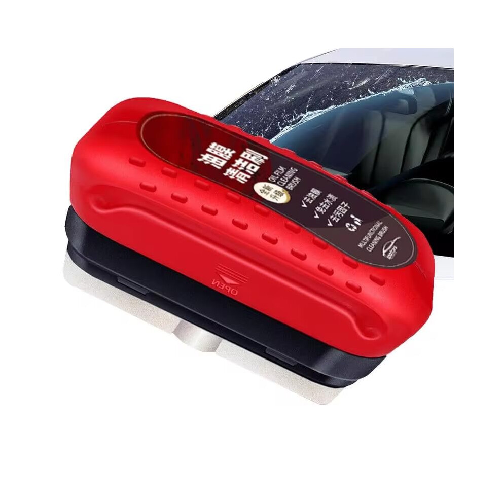 Car Windshield Cleaner 120Ml With Brush, Fast Oil Film Remover For Improved Glass Visibility 9092120172713
