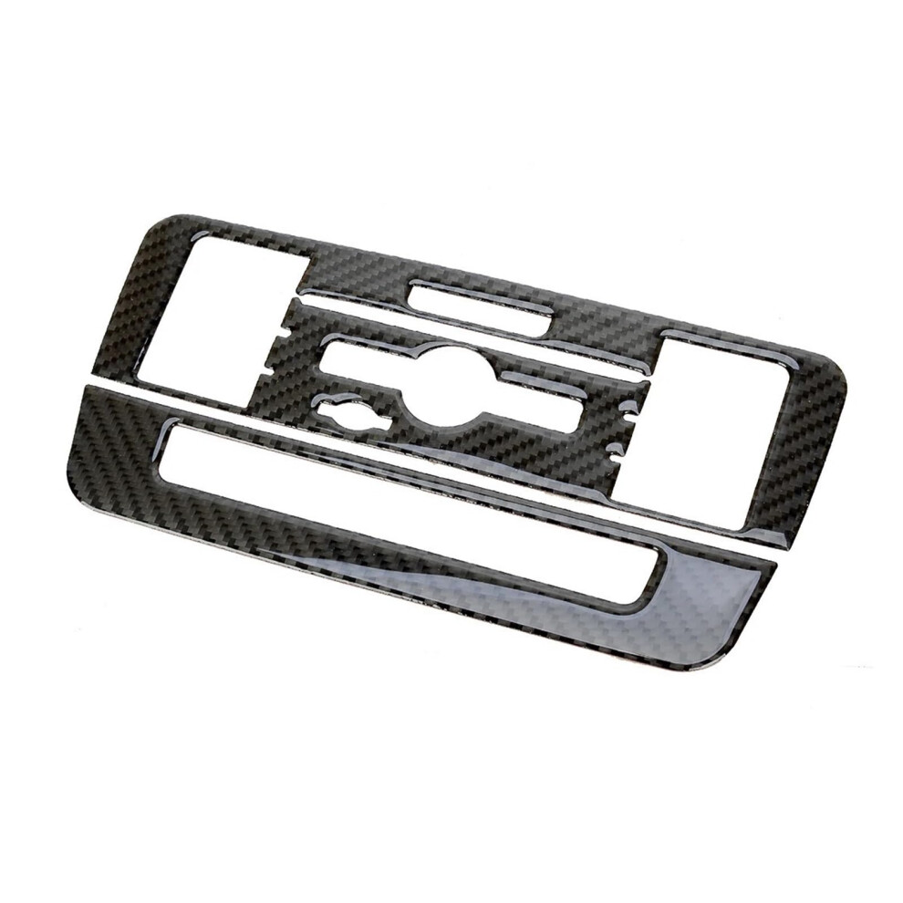 Carbon Fiber Center Console Panel Trim For Mercedes Benz Gla Cla 2016Â2017, Scratch Resistant Black 9092120172843
