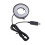 72 LED Microscope Ring Light with Adjustable Brightness and Shadow Illumination for Stereo 1