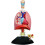 Human Lung Model with Heart, 21Part Anatomical Respiratory System Teaching Display for Education 1