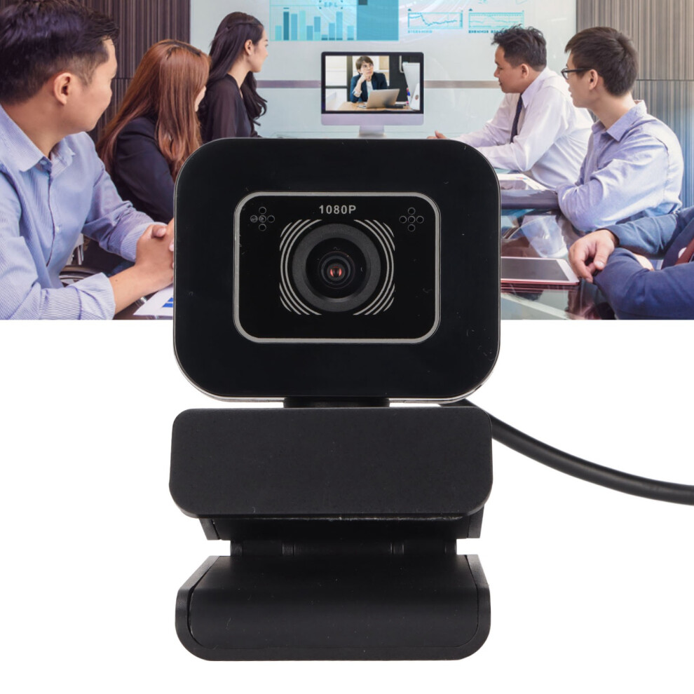 1080P Usb Camera 30Fps Hd Web Cam With Built-In Mic For Windows & Mac 8401390506493