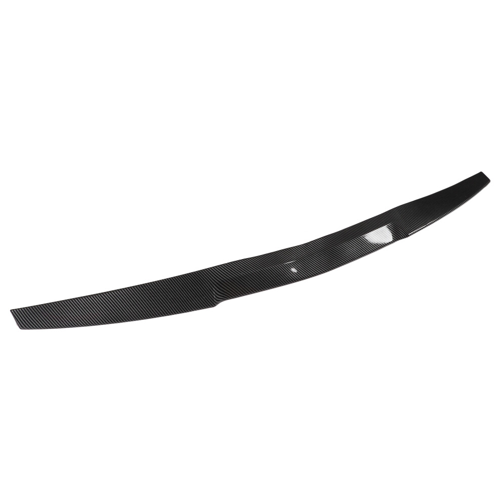 Carbon Fibre Style Rubber Rear Trunk Spoiler Lip 121Cm X 7.5Cm 6931390506978