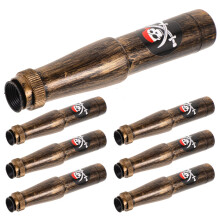 Pirate Telescope Set Vintage Monocular for Clear Distance Viewing Costume Props and Party Decor
