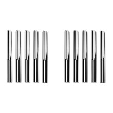 10 Teile / Los 6X32mm Zwei Flöten Gerade Fräser für Holz CNC Gerade Gravierfräser Hartmetall Fräser Schneiden Mil