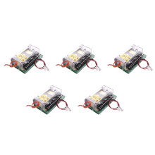 5X 12V 5A UPS Fuction Door Access Control Power Supply Use for Access Control System Remote Lock AC 110V-240V