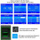 2X Biometric RFID Access Control System RFID Keypad USB Fingerprint System Electronic  Clock Attendance Machine 7