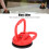 2pcs Big Suction Cup Puller 5.6cm for Ceramic Tile Glass Phone Disassembly 6