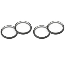 4Pcs UV Filter Lens Cap Protector Protective Cover Case for Max Black HD Filter Action Camera Accessories