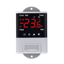 Tuya Wifi Termostat Humidistat 12V 110V 220V Digital Temperaturluftfuktighetskontroll Auto Inkubator Termoregulator för Bilar