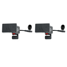 2X 6-Poliges LCD-Display-Armaturenbrett für M4 PRO+ 2022 Neues Elektroroller-Instrumentendisplay Zubehör Ersetzen
