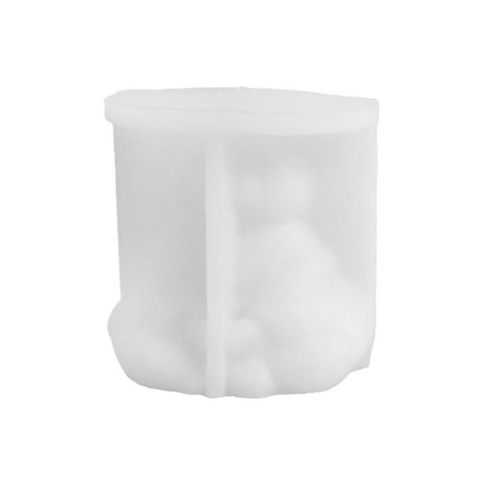 Tauoh 3D Cat Aromatherapy Candle Silicone Mold Cute Decoration Drip Glue Moulds Handmade Soap Making Tool For Festival Partys