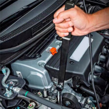 8Pcs Auto Engine Idler Pulley Adjustment Wrench Belt Lengthened Socket Wrench for Workshop Repair Tools