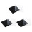 3X Stamp Pad Ink Pad Wedding Letter Document Black 1