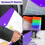 24 Pcs A4 Binder Pocket Expandable Envelopes Clear Plastic Envelopes for Ring Binder Folder, Snap Button 4