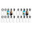 20PCS Sublimation Blank Luggage Tags White Blank Travel Bag Baggage Tags with Strap Double Sided Suitcase Label Tag 1